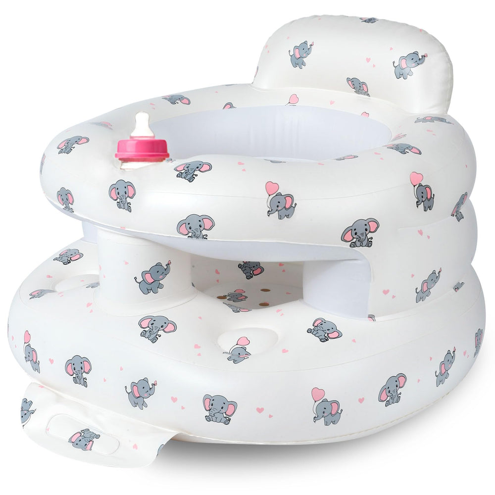 CandyHome Elephant travel-ready chair suitable for learning, feeding, and stories