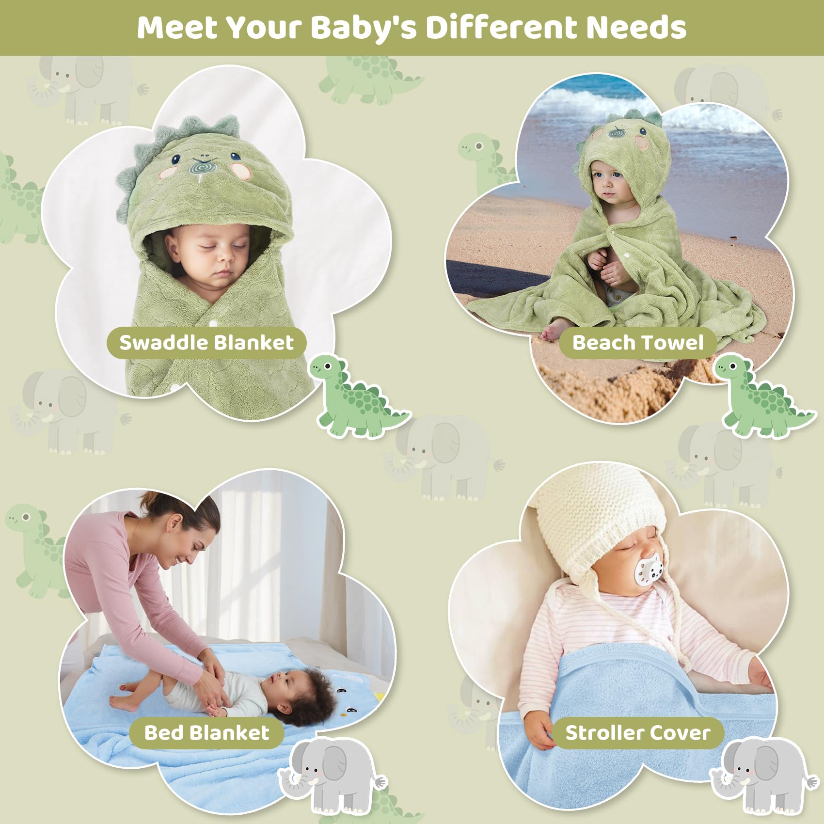 CandyHome gift-ready set with neutral colors suits newborns and toddlers
