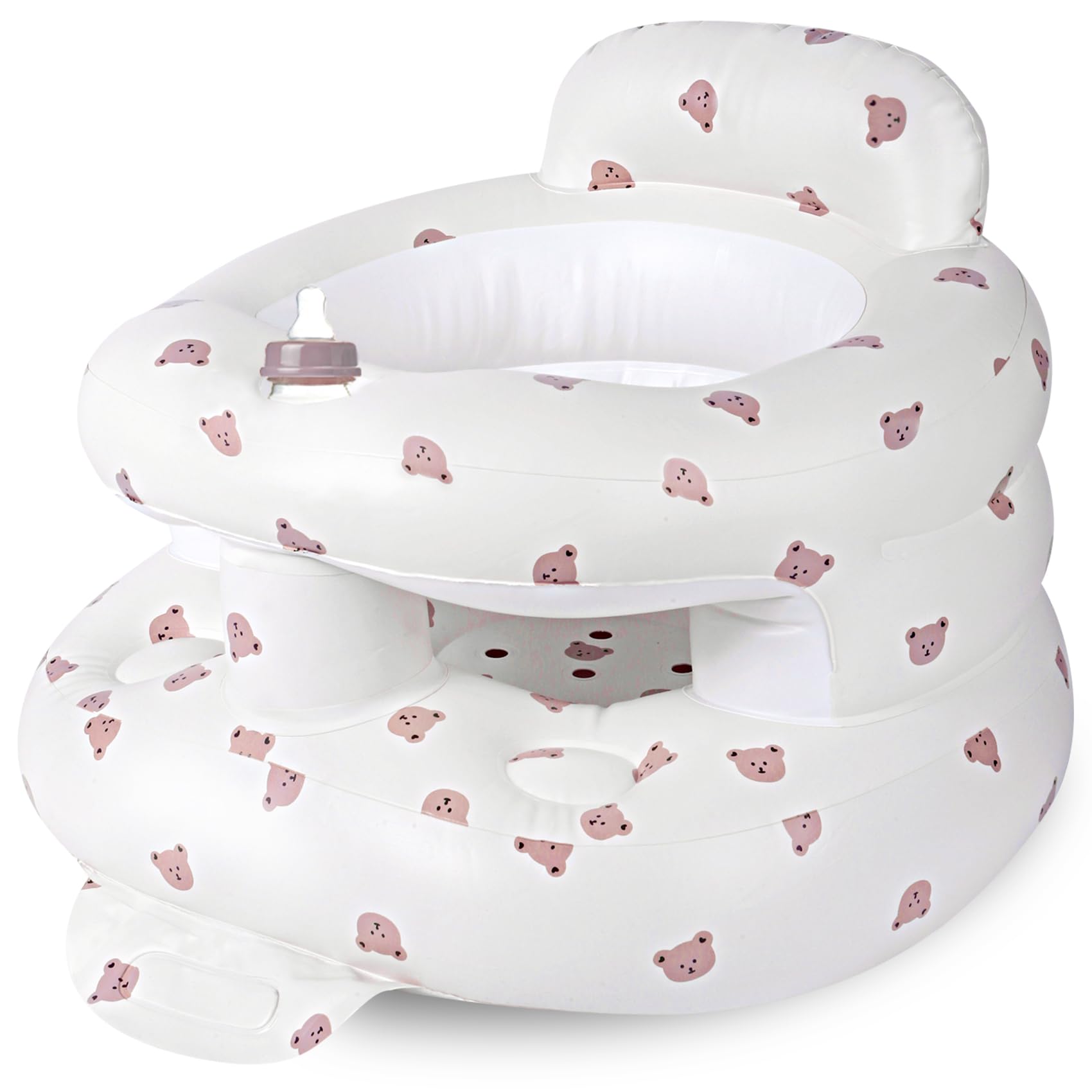 CandyHome Bear seat ready for mealtime or storytelling on the go