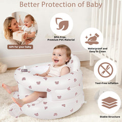 CandyHome Bear seat base with non-slip design for stability