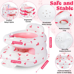 CandyHome Rabbit built-in pump enables quick inflation for busy parents.