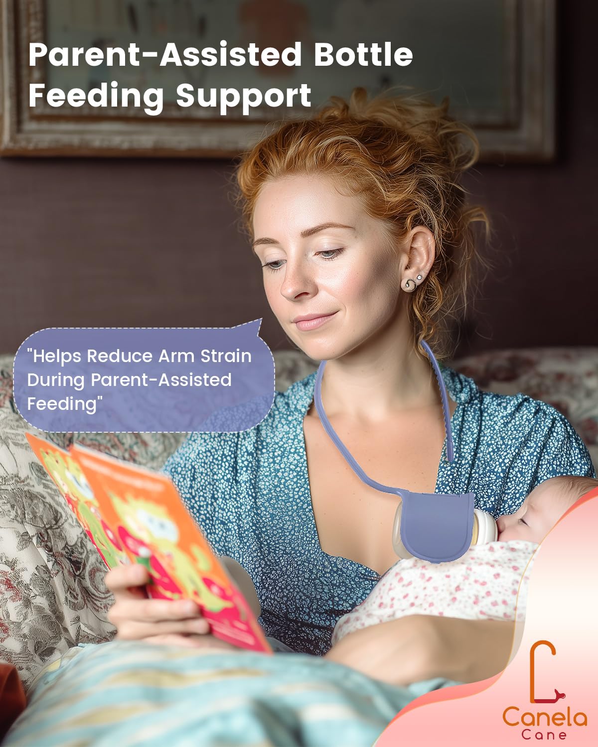 Canela Cane adult supervision required reminder for safe feeding.