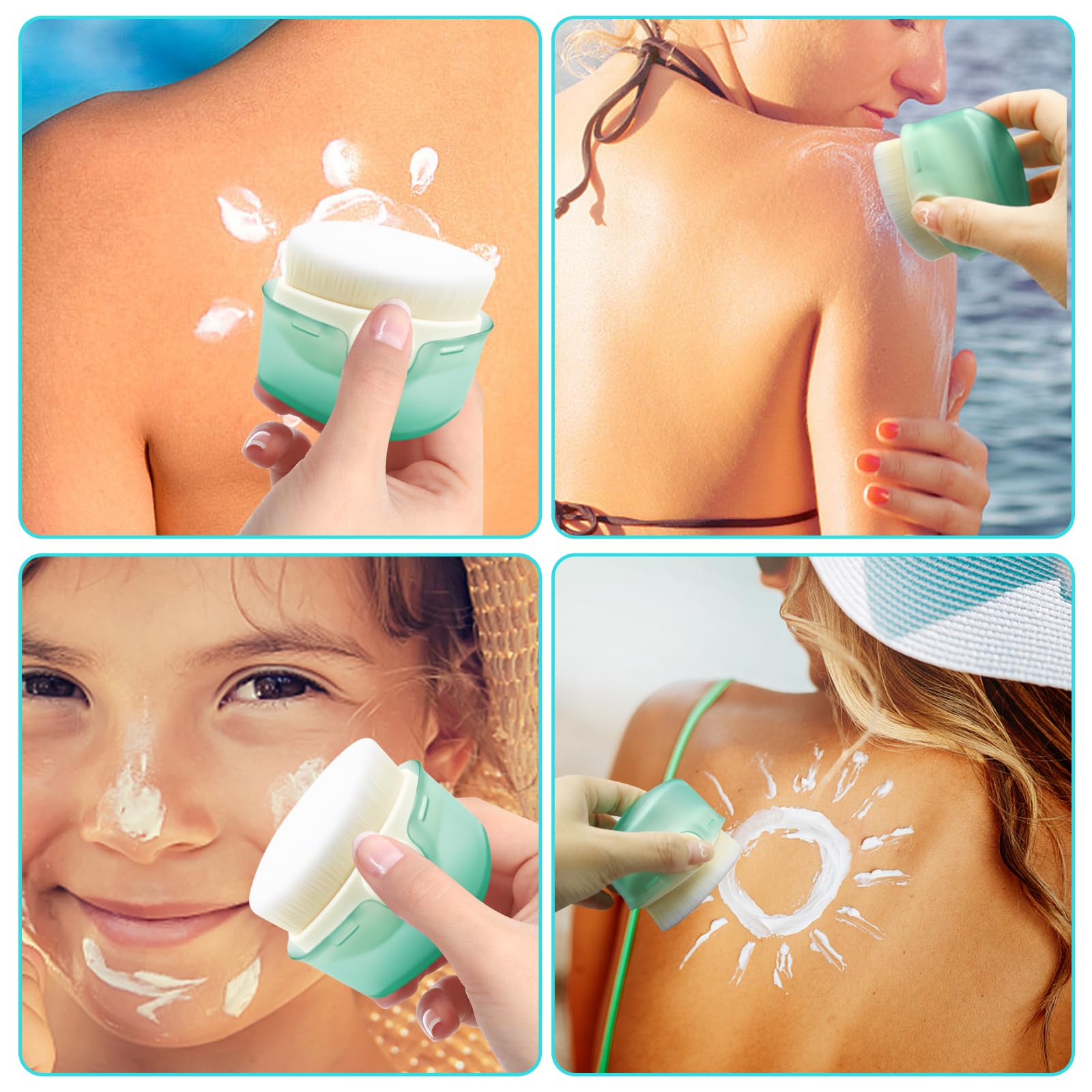 CANIPHA gift-ready sunscreen brush two-pack for friends and family.