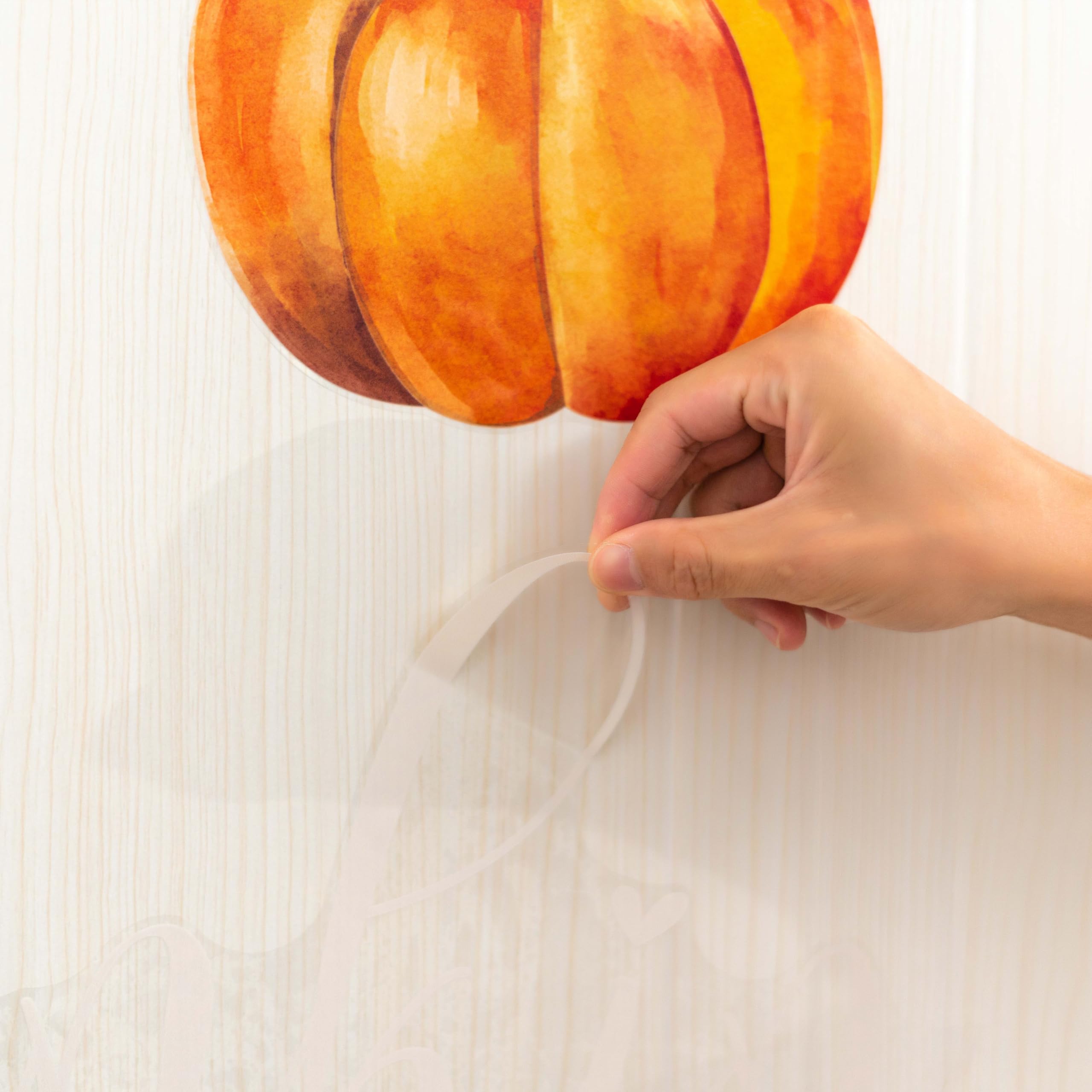 CANTLY decal backdrop helps highlight gender reveal and baby shower announcements.