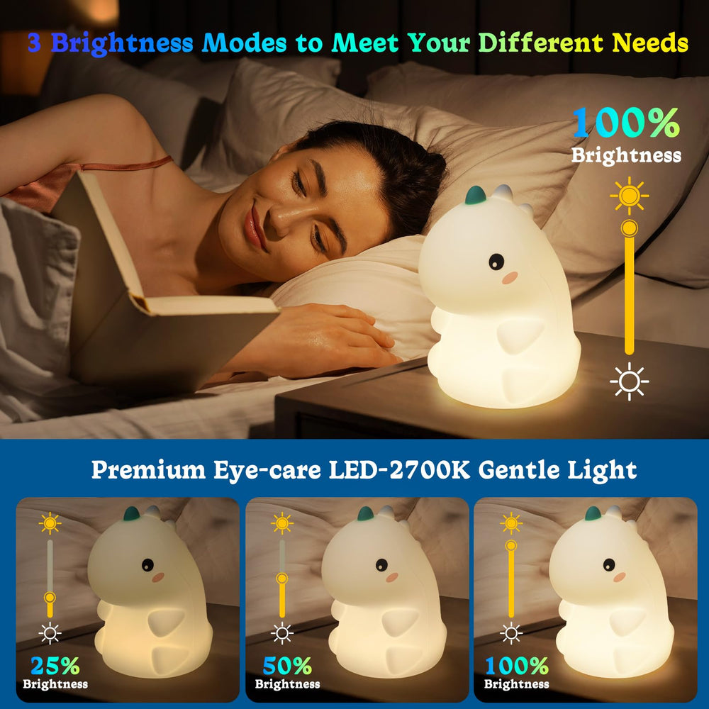 Canvage Dinosaur Night Light compact and portable for travel
