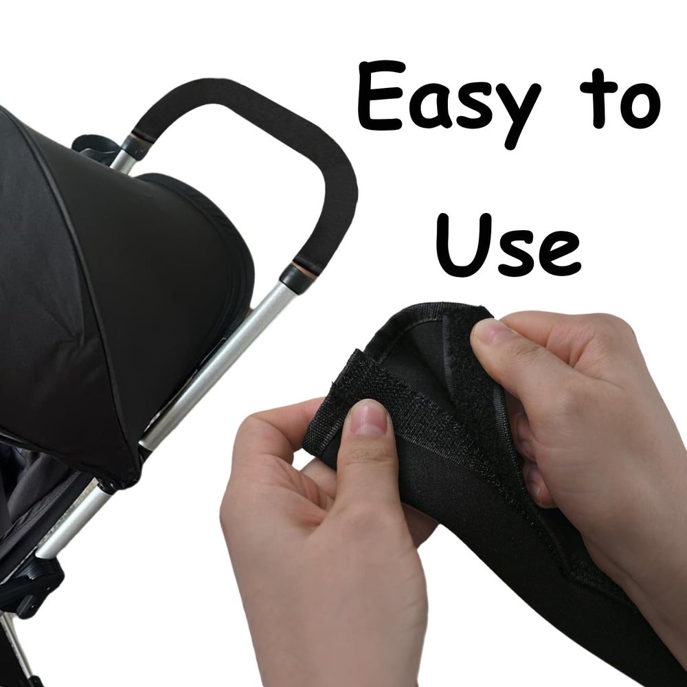 CaoXiong textured grip cover in black improves control during longer strolls