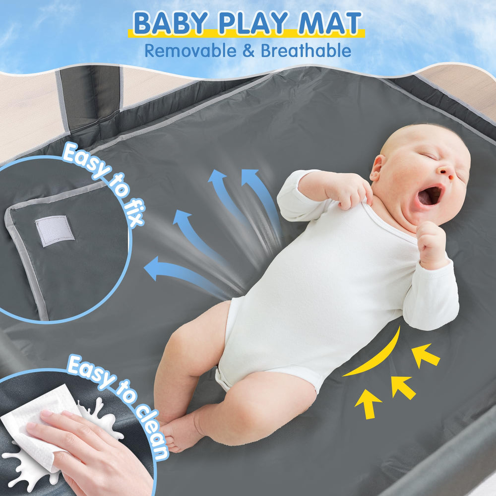 CAPAKIDS four handles simplify carrying and repositioning.