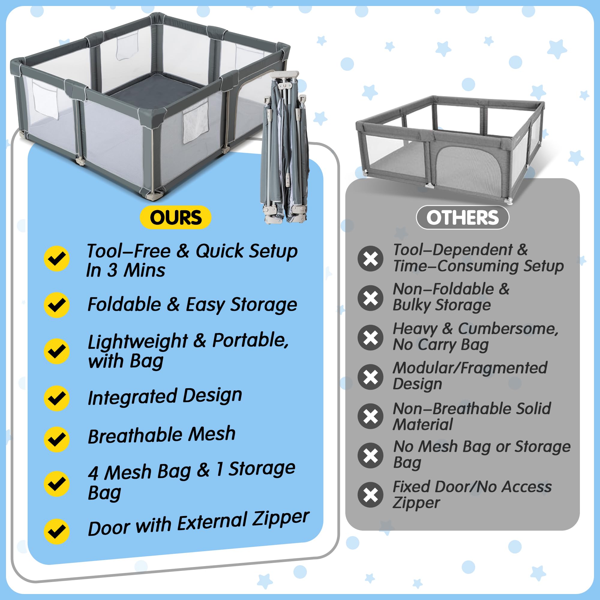 CAPAKIDS suitable for indoor and outdoor use on various surfaces.