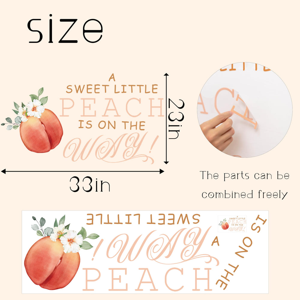 Capiont gender reveal decal wall-arch adds charm to photo-worthy moments