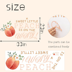 Capiont gender reveal decal wall-arch adds charm to photo-worthy moments