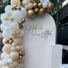 Capiont Meet Me at The After wall decals create lasting party memories