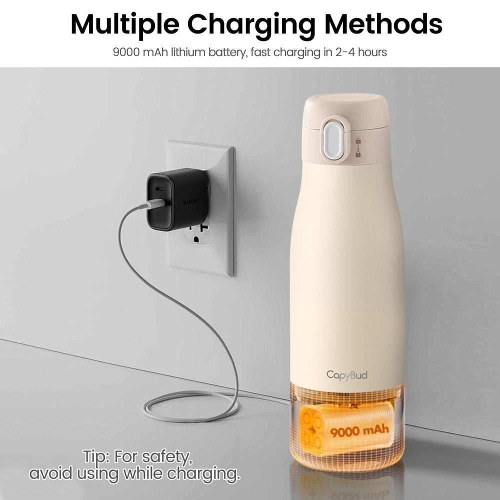 CapyBud compact and lightweight design fits in a car cup holder