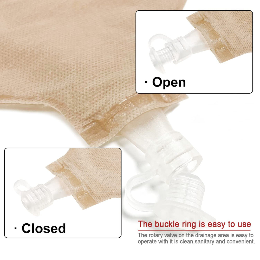 CARBOU hydrocolloid skin barrier with extended edge adhesion.