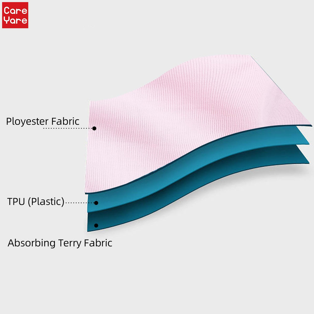 Care Yare soft materials close-up emphasizes gentle, skin-friendly fabric.