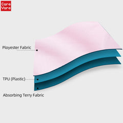 Care Yare soft materials close-up emphasizes gentle, skin-friendly fabric.