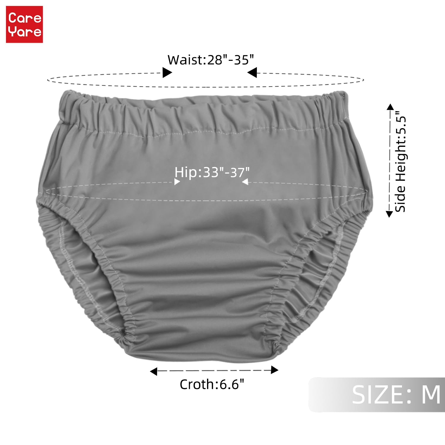 Care Yare washable plastic diaper covers simplify reuse and care.