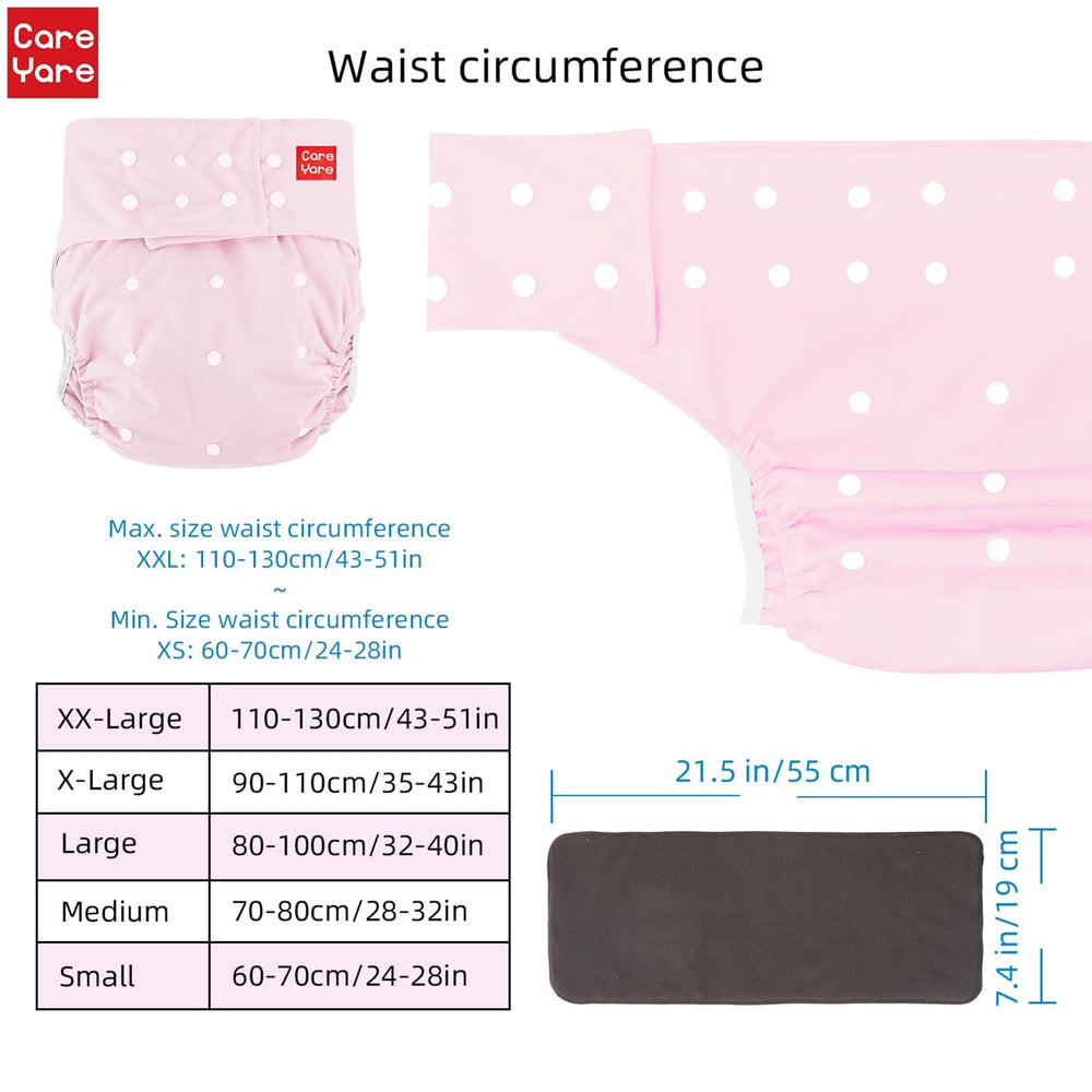 Care Yare women's fit XL demonstrates inclusive sizing and discreet styling.