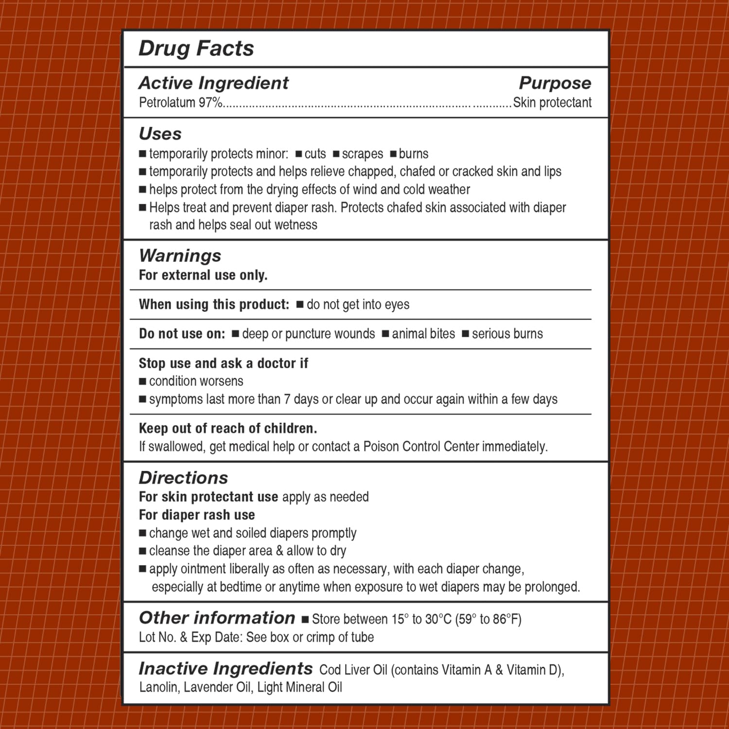 Packaging of CareAll showing FDA registration and NDC details