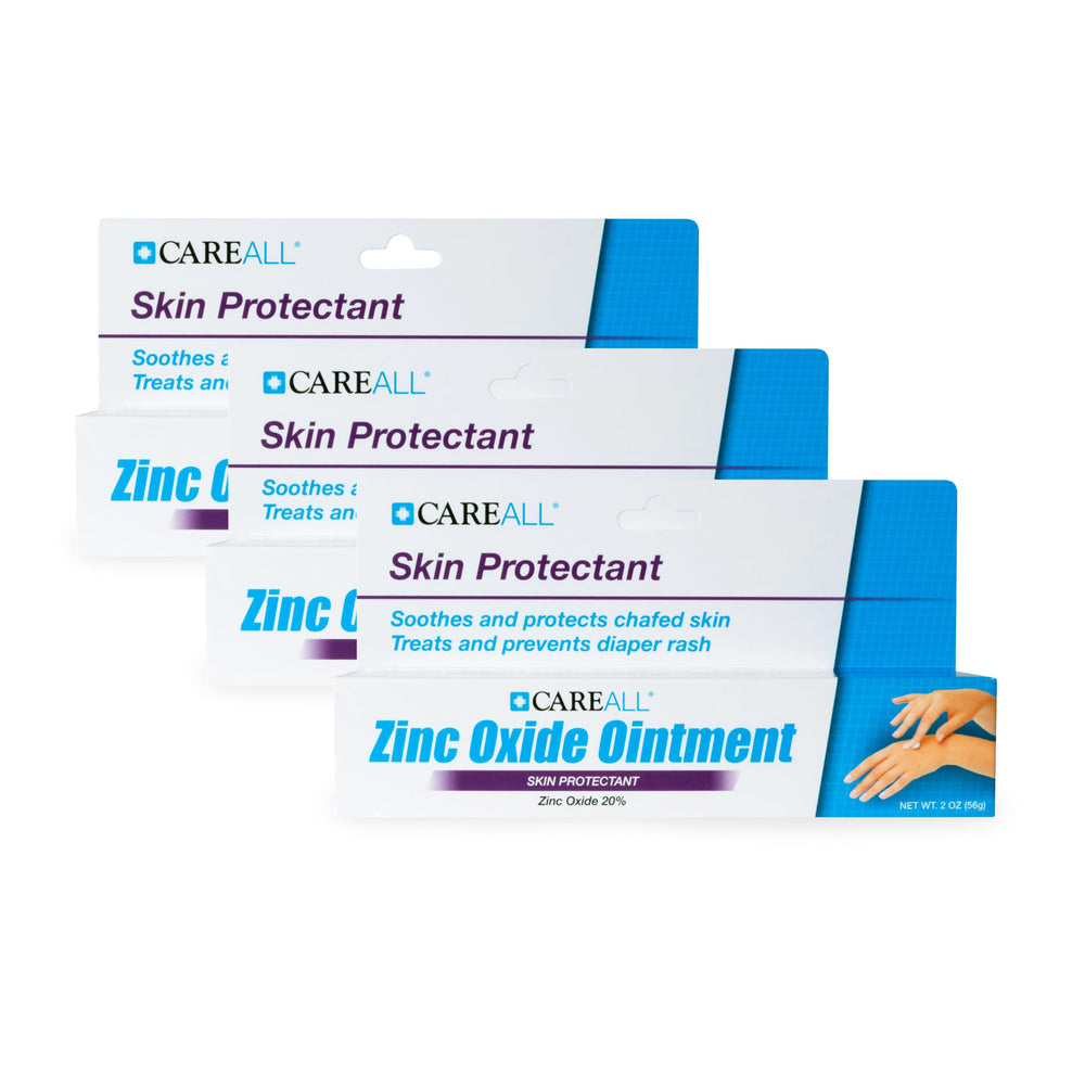 CareAll 3-pack packaging interior demonstrates value and long-lasting protection.