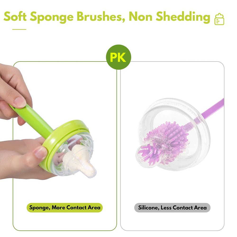 Carebabymore wide-neck cleaning reach for tall bottles