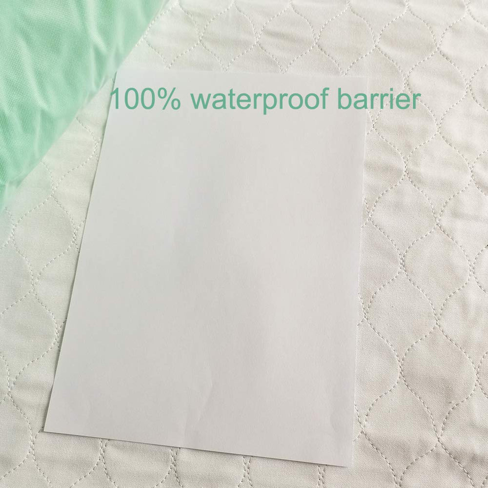 Careboree 34x36 underpad fits twin beds for versatile protection.