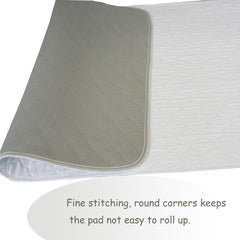 Careboree bed pad heavy-duty 4-layer leak-proof design protects mattresses