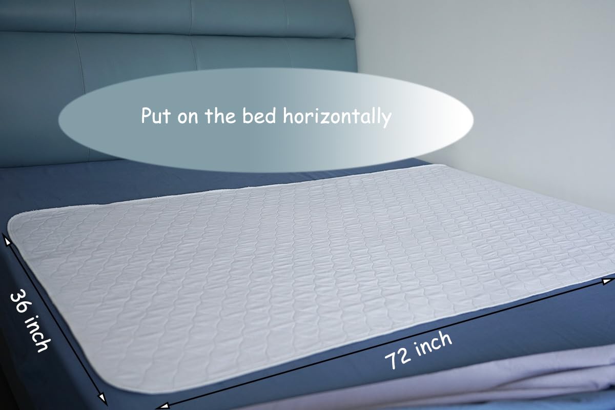 Careboree bed pad ideal for bedwetting, incontinence, or daily protection