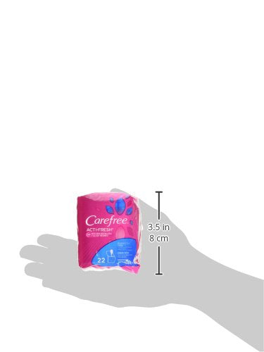 Carefree Acti-Fresh extra-long version packaging for added protection