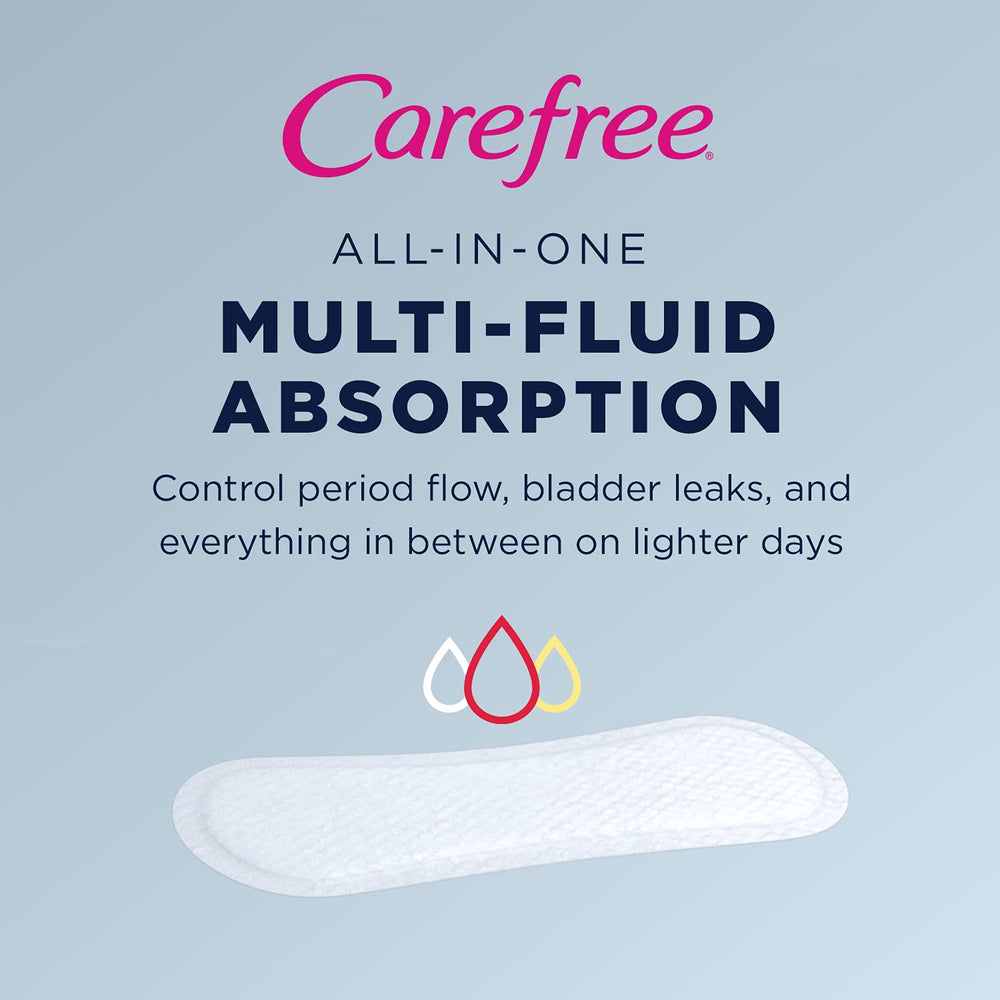 Carefree Acti-Fresh long version packaging for extended coverage