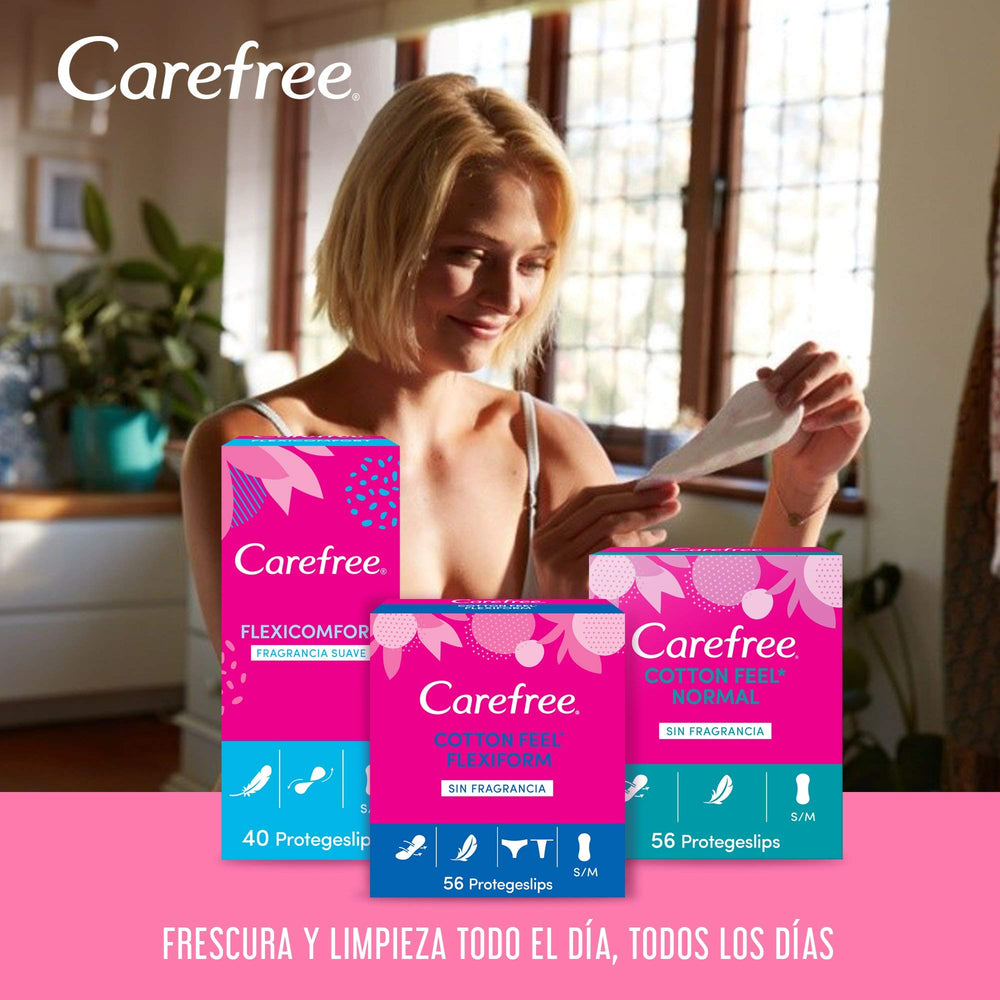 Carefree Protect Slip 56UD disposal reminder for eco-friendly use