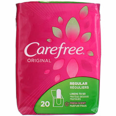 Carefree Togo Scented fragrance release provides long-lasting freshness.