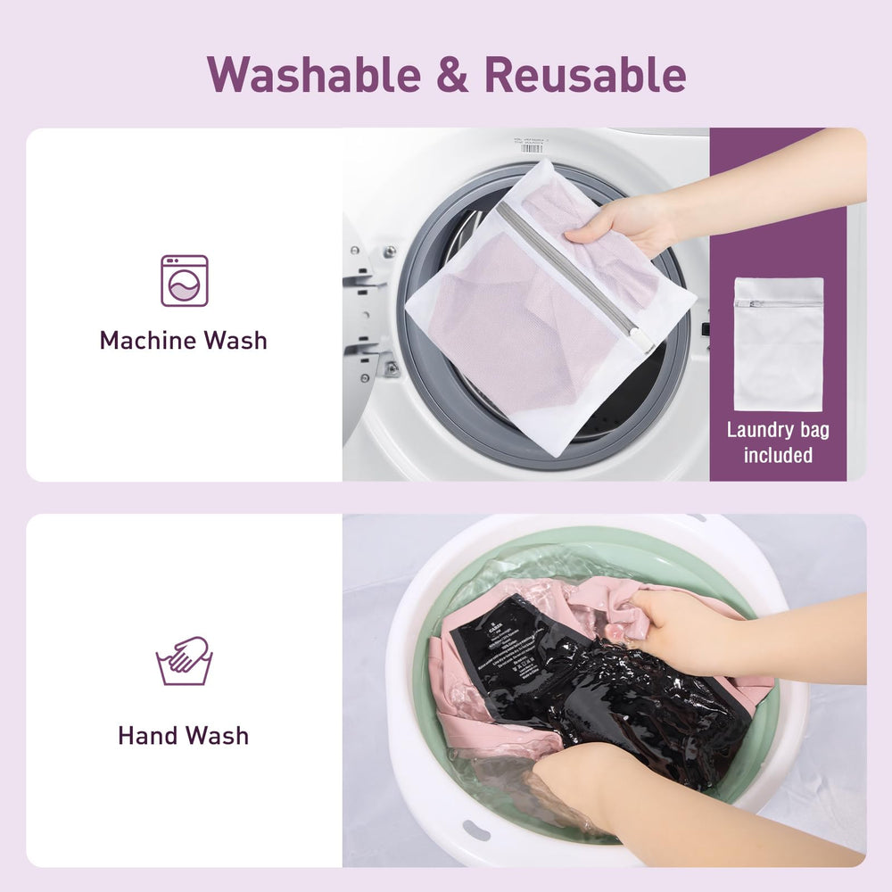CARER 3-pack with black, pink, and purple for versatile styling
