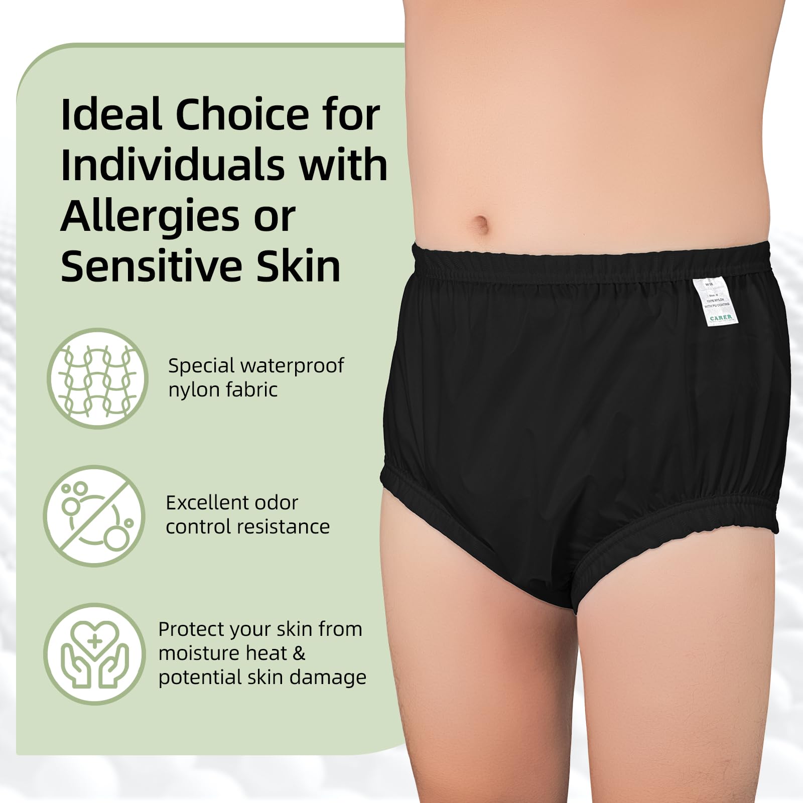 CARER washable reusable diaper cover easy care and long-lasting use