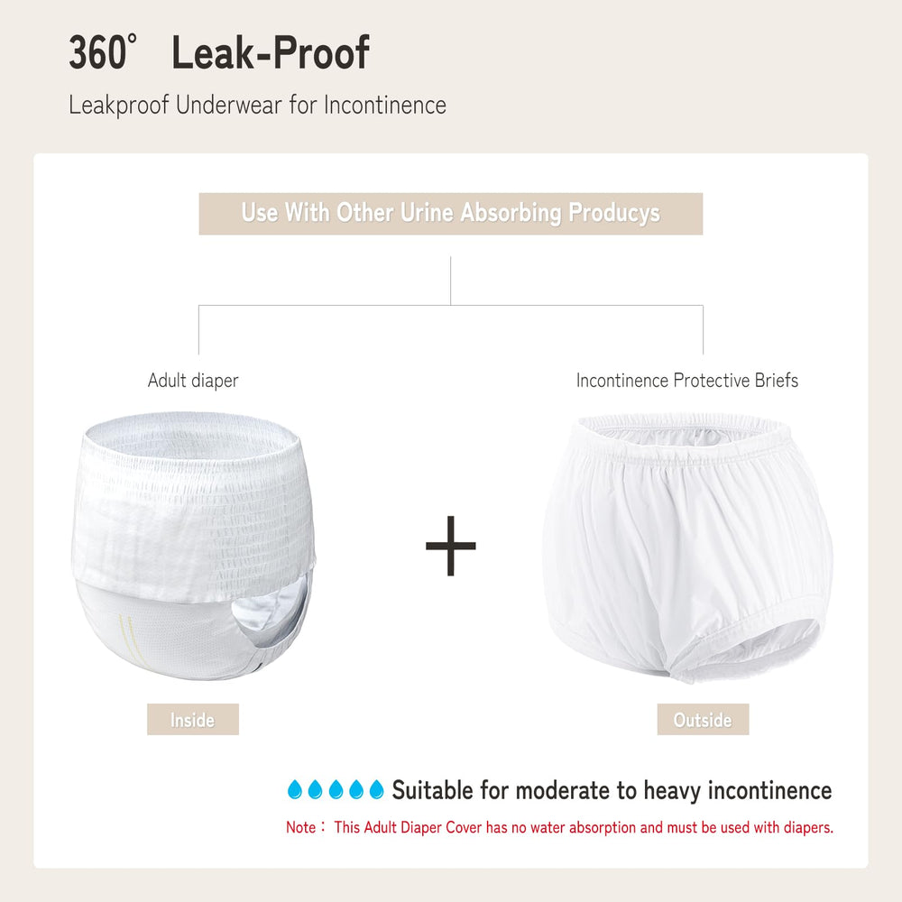 CARER Healthcare Incontinence Cover discreet design stays hidden under clothes.