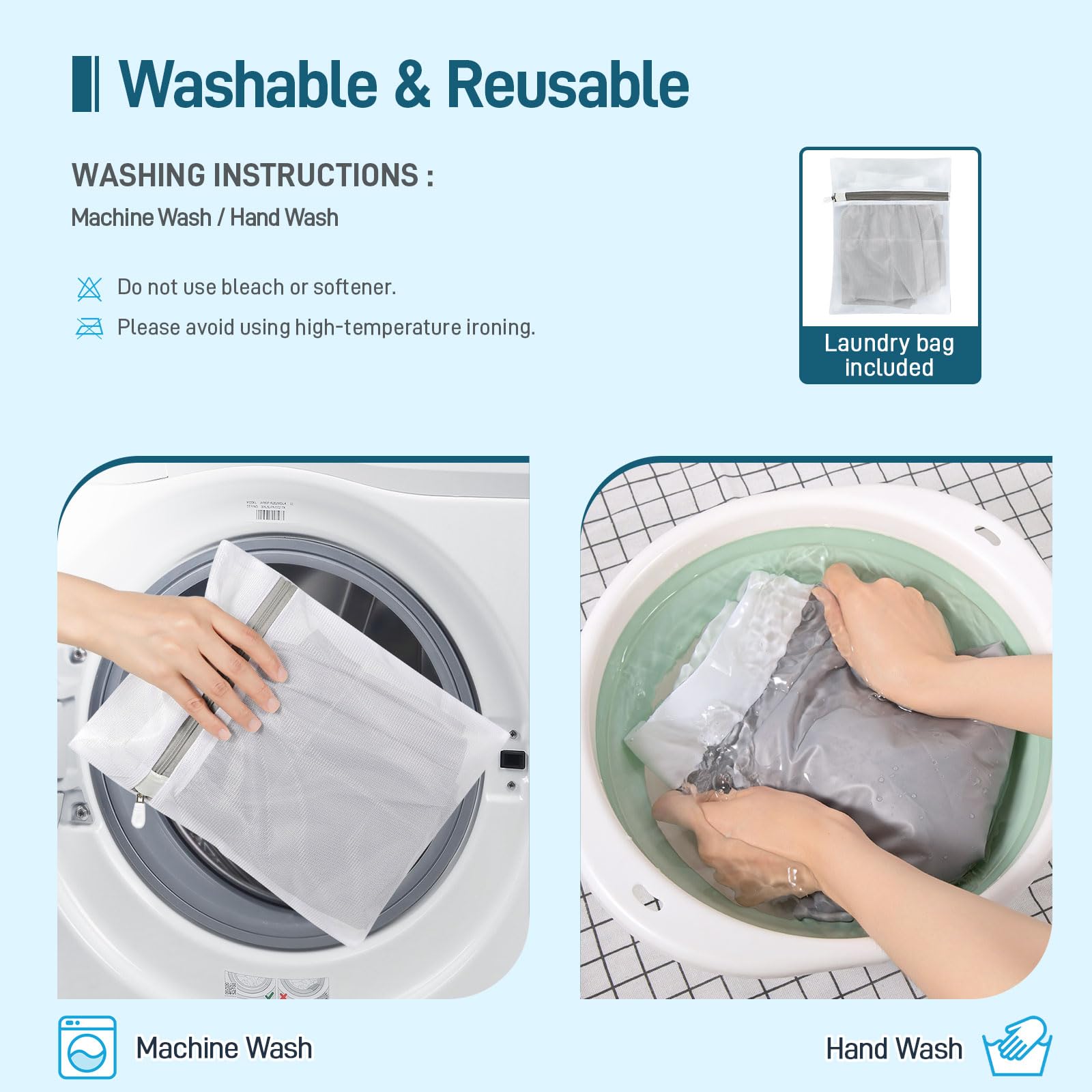 CARER Incontinence Cover lifestyle shot for travel and home use.