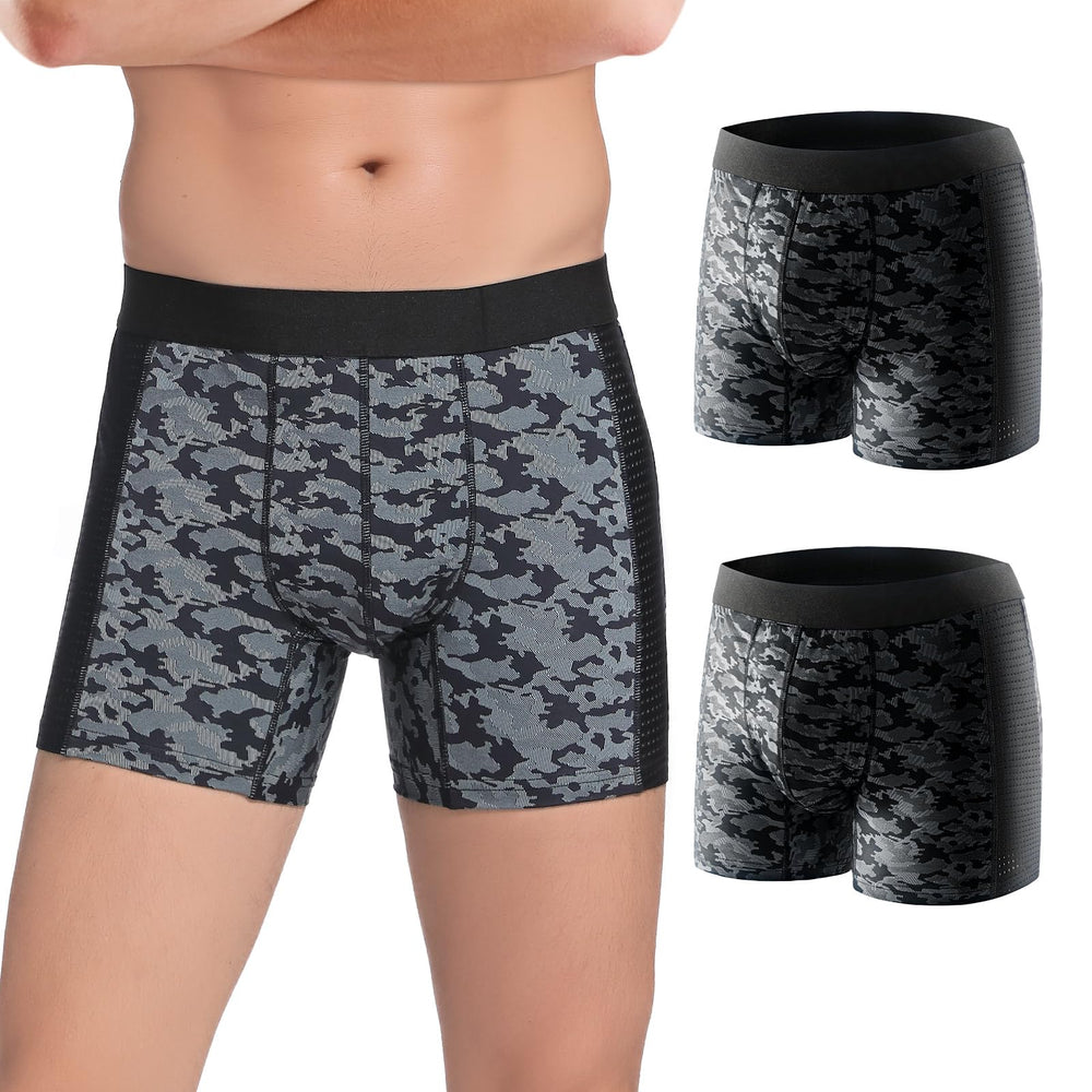 CARER men's underwear close-up in brocade fabric for soft comfort.