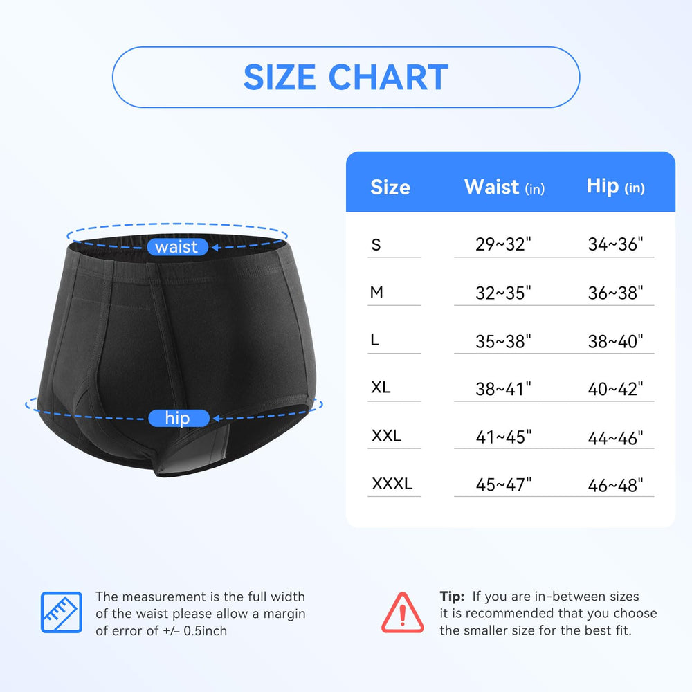 Carer washable briefs, machine washable and reusable for eco-friendly use.