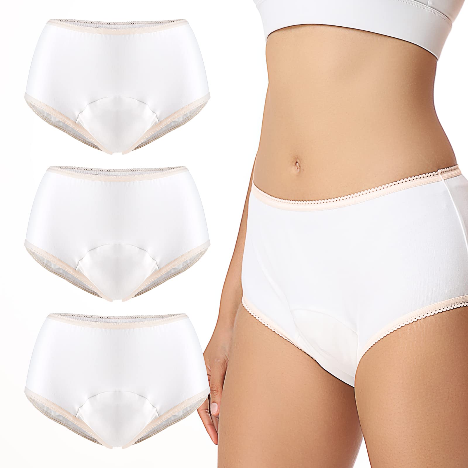 CARER Healthcare Incontinence Underwear Women Pack-3 Box with discreet protection for daily wear.