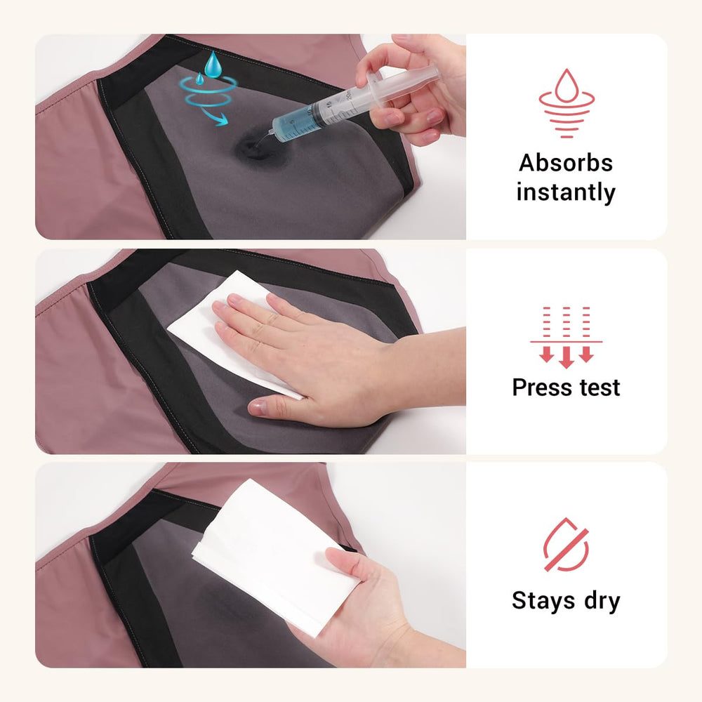 CARER Leak Proof Underwear wearability during movement shows flexible use