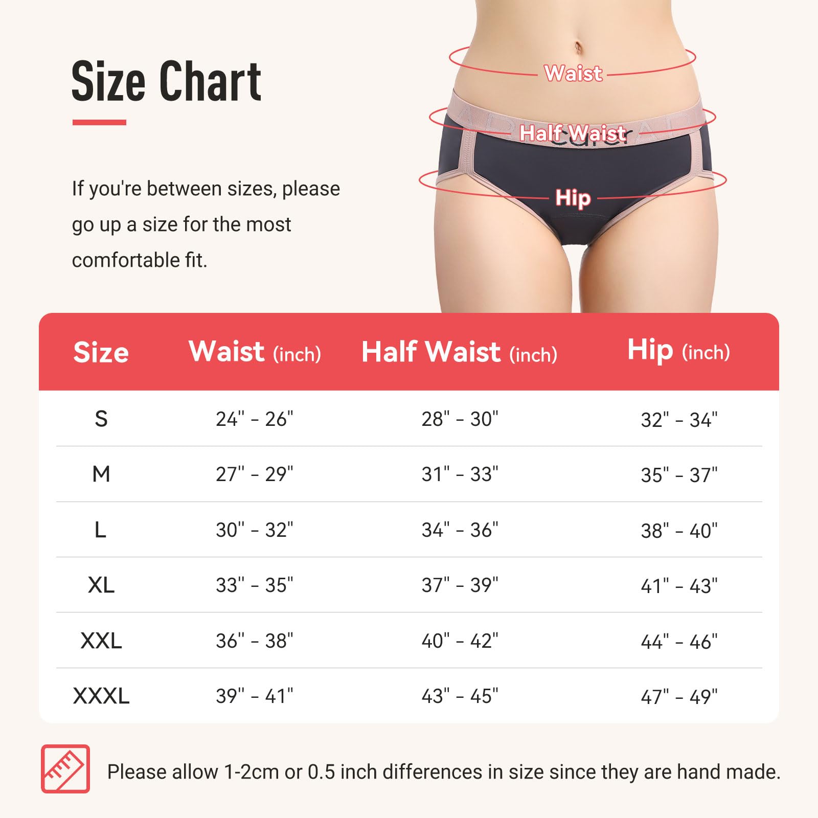 CARER XL-fit underwear designed for comfortable everyday wear