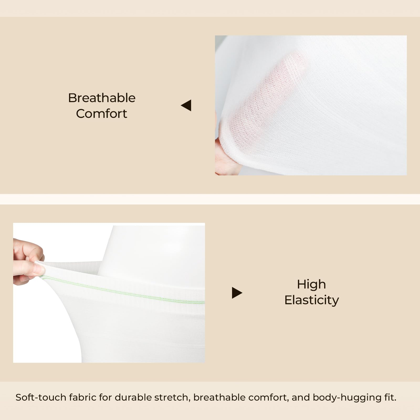 CARER Healthcare breathable mesh underwear provides seamless fit and airflow.