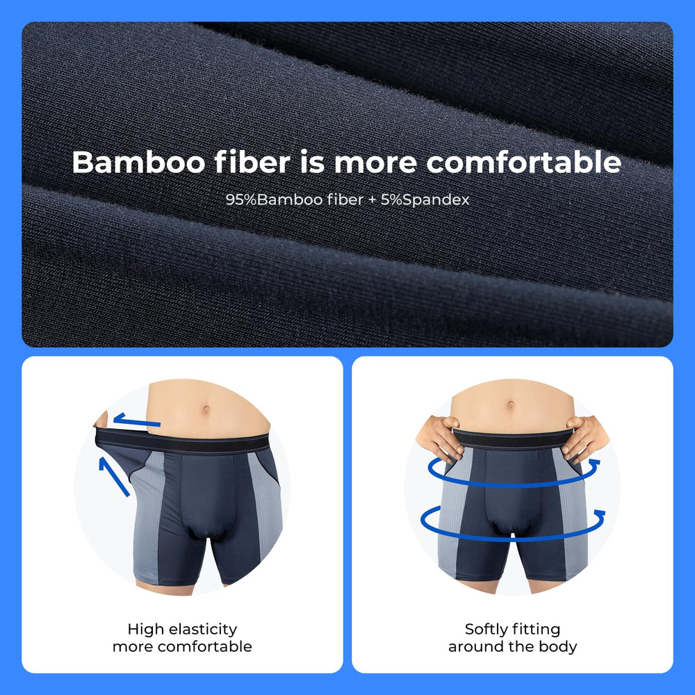 CARER underwear, elastic-band close-up, secure fit without bulk.
