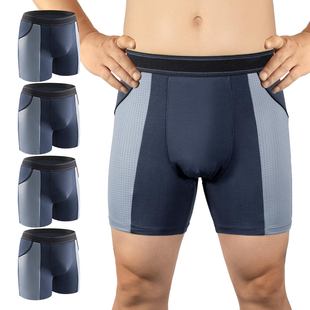 CARER incontinence underwear for men, front view, discreet all-day protection.