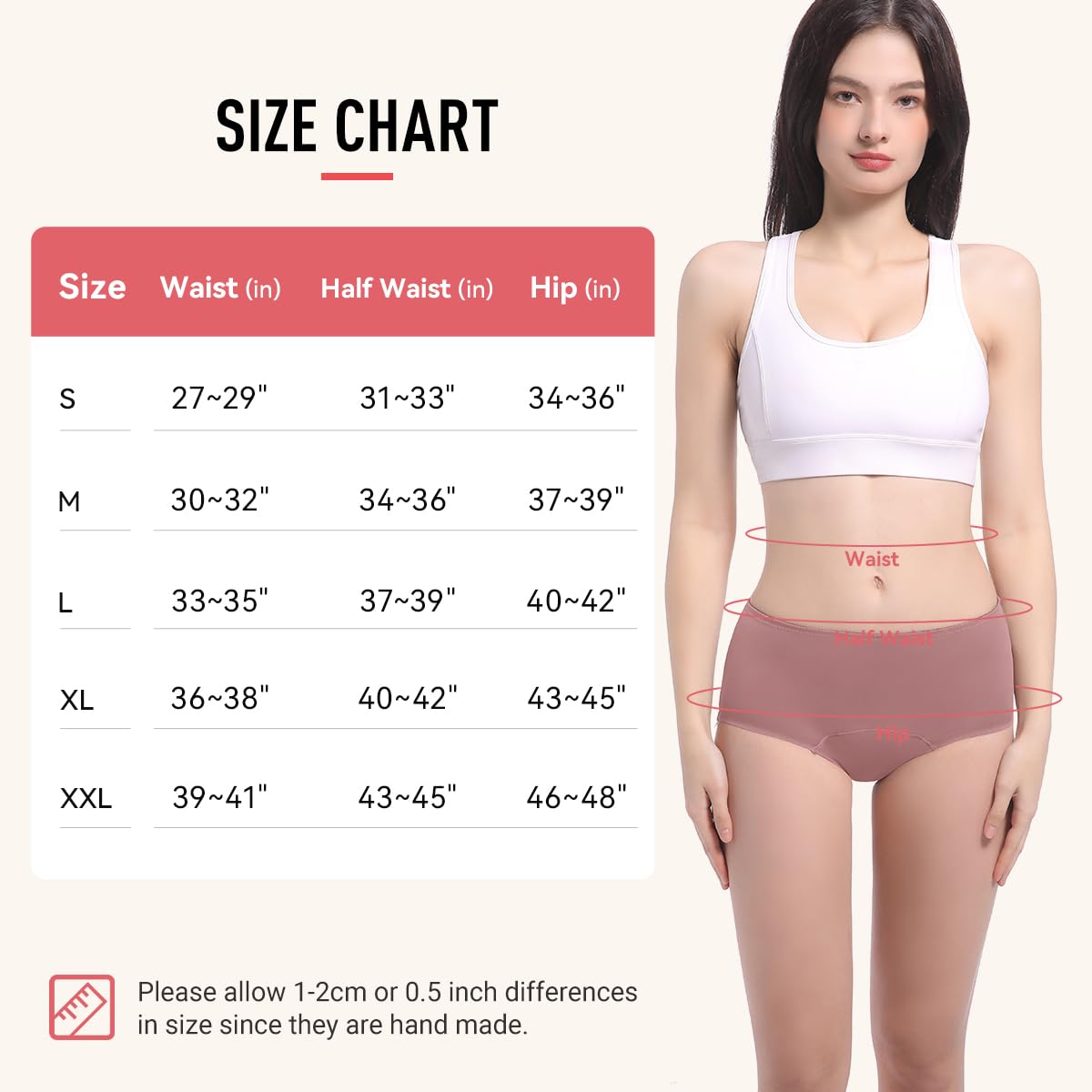CARER confidence-at-home-work-sport underwear for discreet protection.