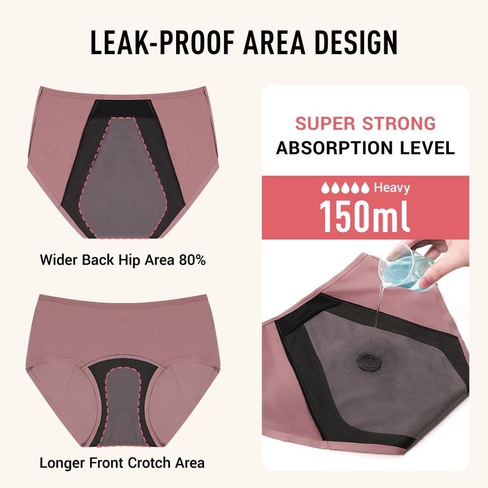 CARER machine-washable underwear for easy care and reuse.