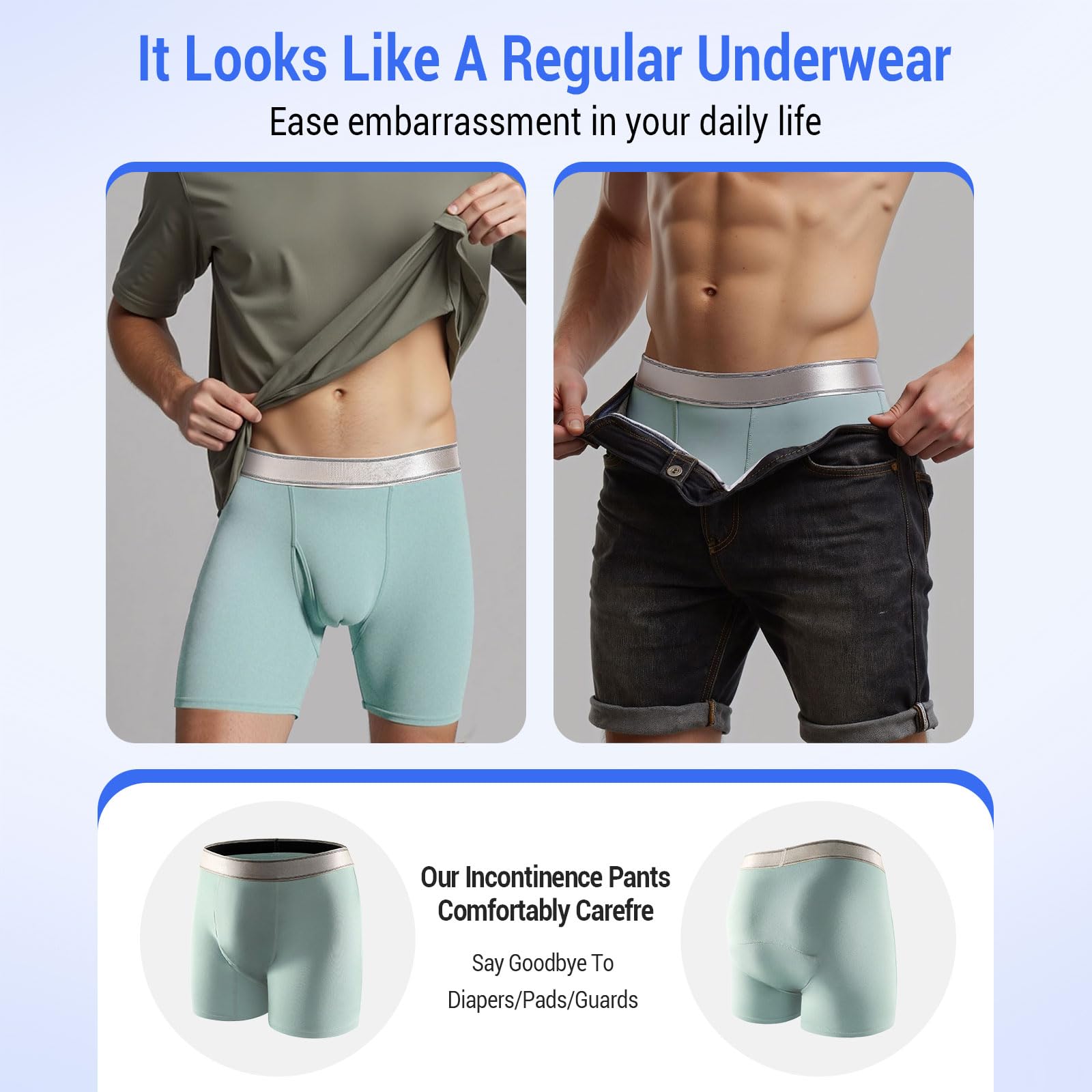 Soft breathable fabric designed for all-day comfort
