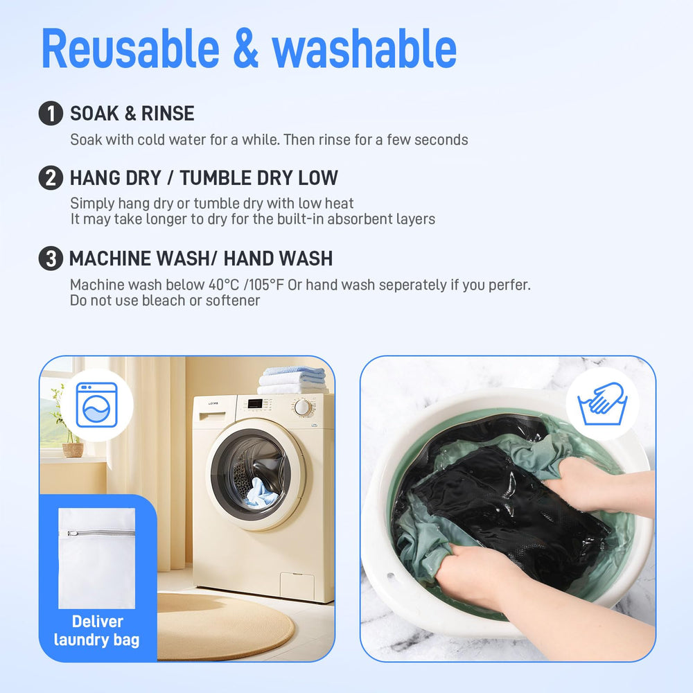 CARER washable and reusable fabric, soft and breathable.