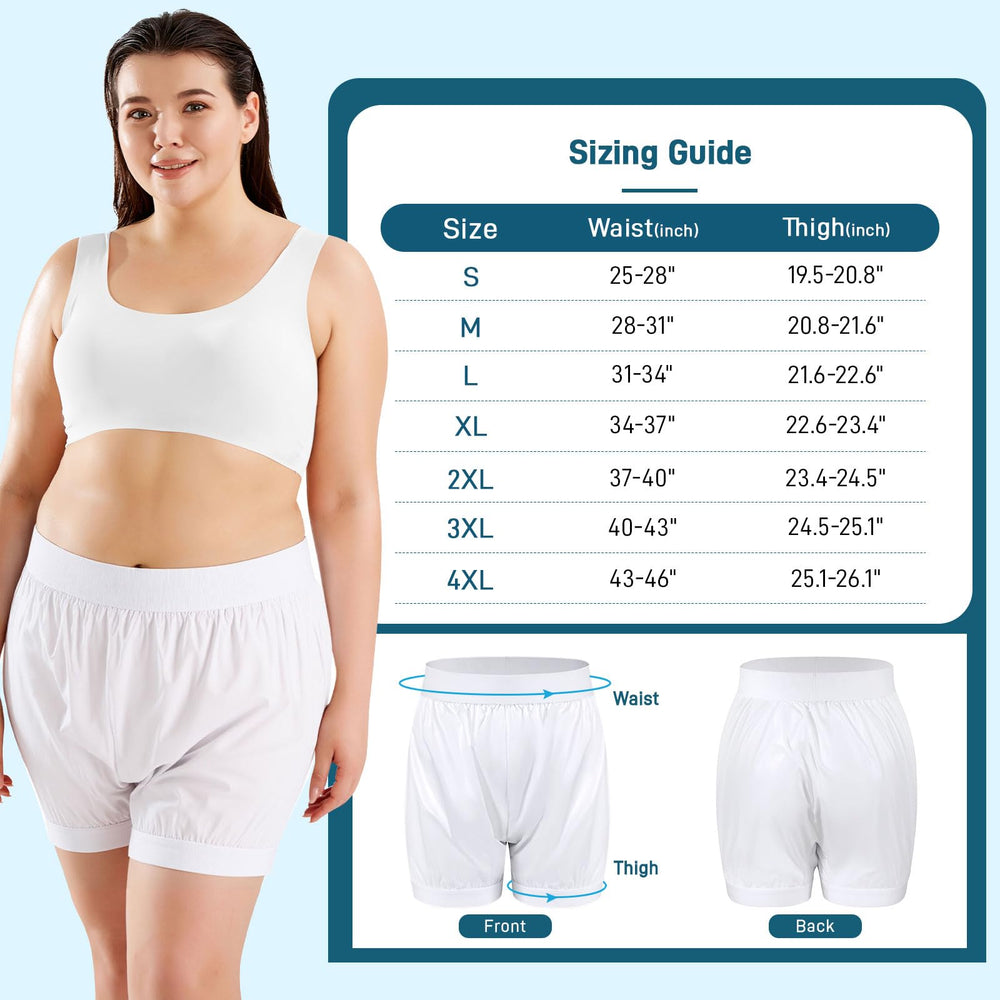 CARER Reusable leakproof pants designed for repeated washing.