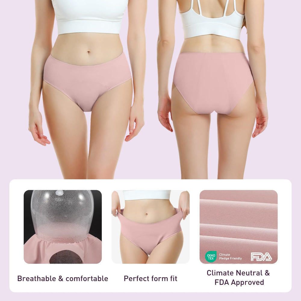 CARER pink seamless-fit side view for discreet everyday wear.