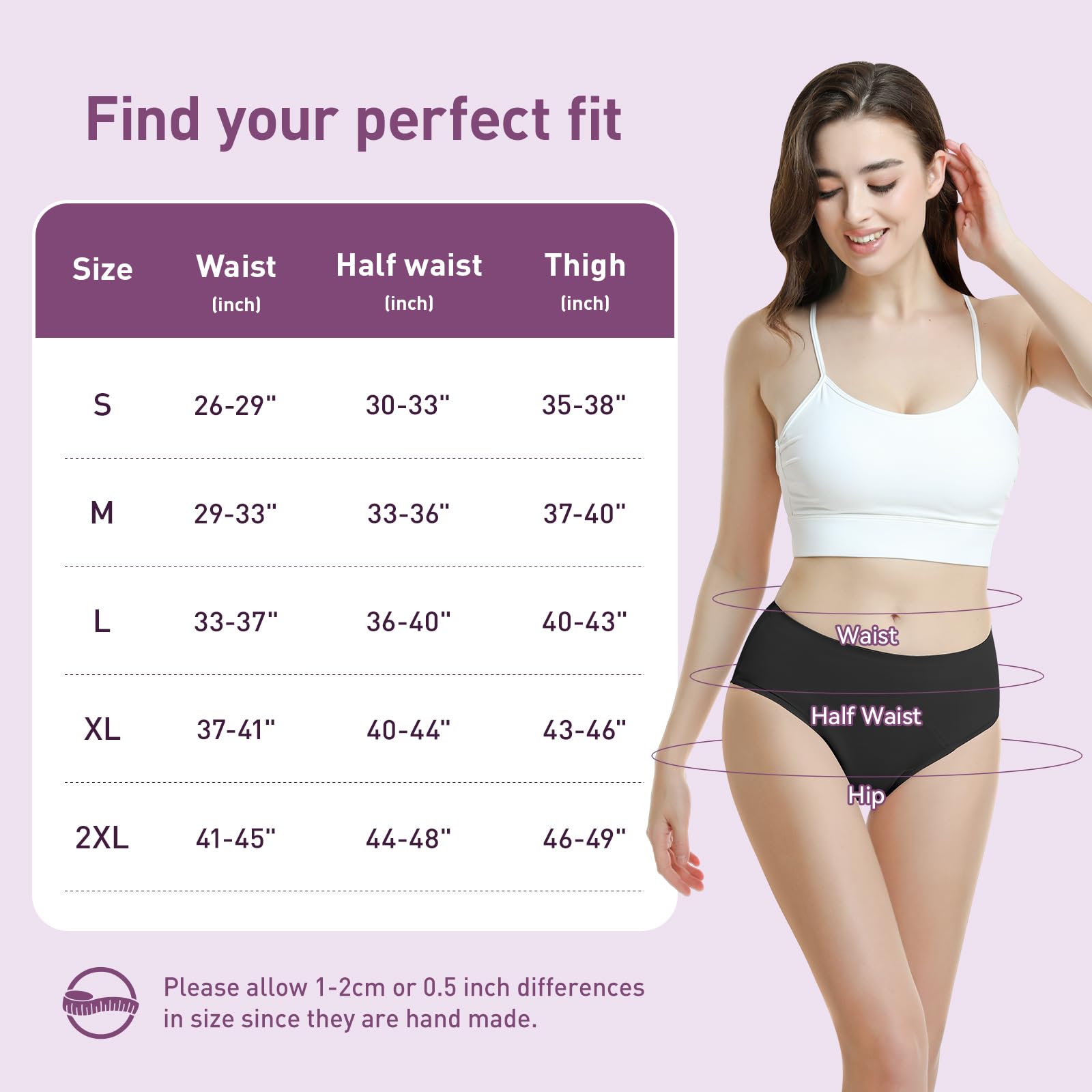 CARER soft breathable fabric feels gentle on skin for daily comfort